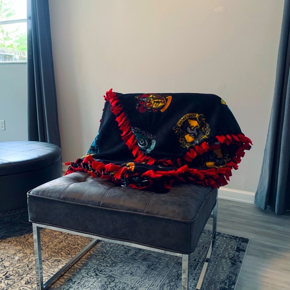 Other - Licensed, handmade Harry Potter fleece throw blanket.